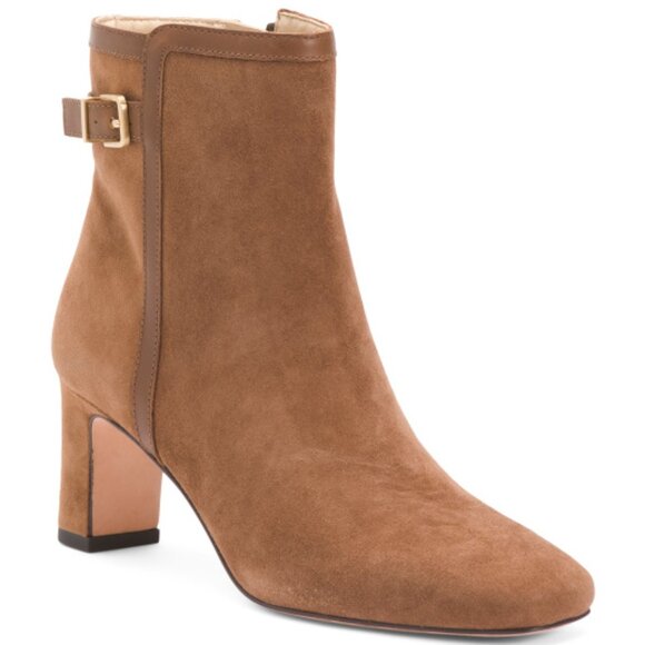J. McLaughlin Shoes - J. MCLAUGHLIN Suede Vivvi Ankle Booties